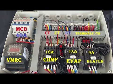 CRC 2052 cold room panel | Cold room electric panel | CRC2052 INTRODUCTION | SUBZERO 2052 CONTROLLER