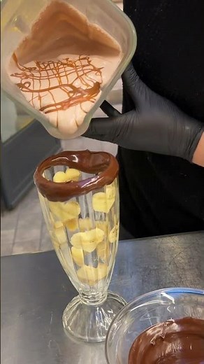 Cutest Banoffee Milkshake #Shorts