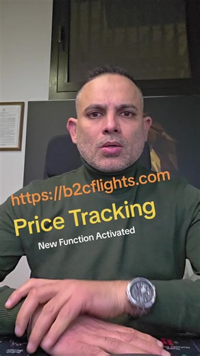 Price Tracking for Best Flight Offers on B2Cflights