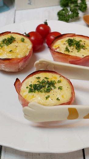 百均のおかずカップで作る！簡単ハムエッグ パンにはさんだり、おかずにしたり、ピクニックのお弁当に最適