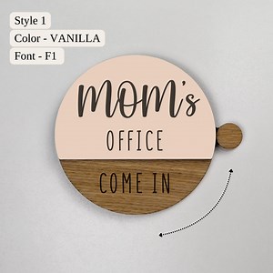 Personalized Door Sign With Rotating Status Segments: Customizable for Any Space - Door Office Sign, New Job Business Decor - Etsy Canada
