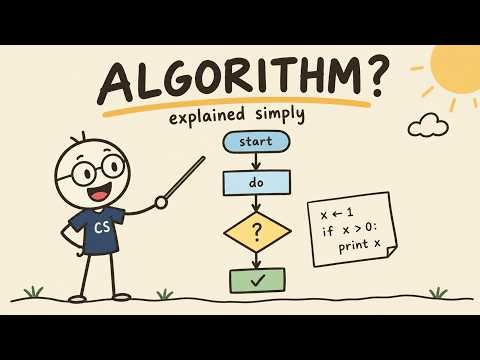 1. Algorithm explained simply