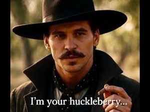 I'm Your Huckleberry - Doc Holliday's Best Scene | Tombstone (1993)