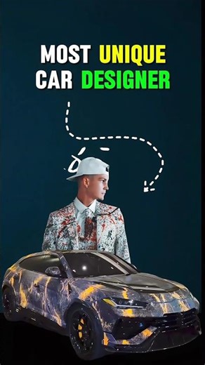 Meet the World’s Most Unique Car Designer#Supercars #CarArt#UniqueDesign #ViralCars#SupercarCulture