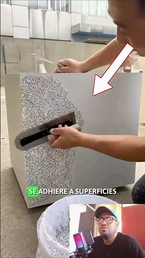 ✅Granite-like paste for decorating walls