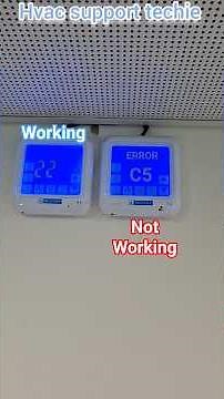 Bluestar VRF C5 Error Troublshooting.