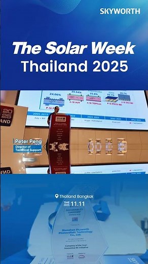 Recap of the Solar Week Thailand #shorts