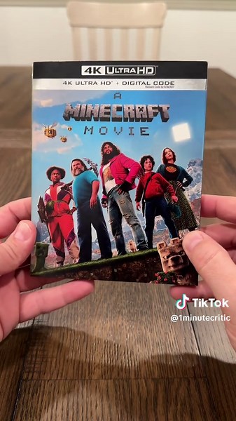 A MINECRAFT MOVIE - 4KUHD Digital Code | (available 6/24) #MinecraftMovie #4KUHD #physicalmedia #collector @Minecraft @Warner Bros. @Legendary