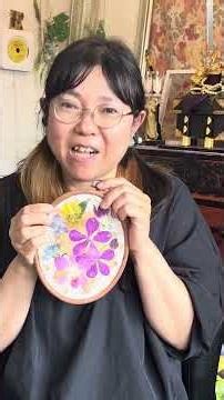 南国の押し花の作り方 #若林佳子 #押し花 #押し花教室