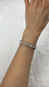 2.9K views · 27 reactions | Another handmade method of pearl ladder bracelet. #usa #tiktok #foryou #fyp #handmade #pearl #bracelet | Diy Concept | Facebook