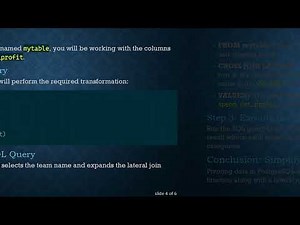 Mastering Data Transformation: How to Pivot a Table in PostgreSQL