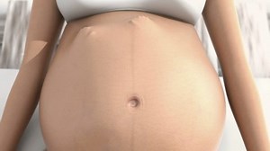 Baby Hitting Kicking Belly Stock Footage Video (100% Royalty-free) 7833490 | Shutterstock