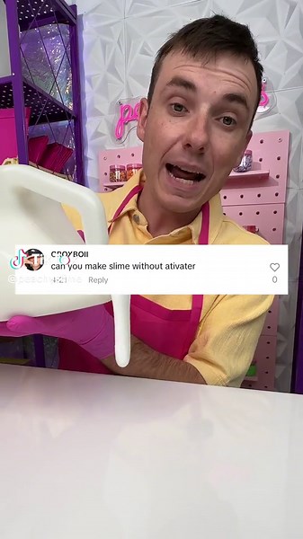 How to Make Peachy Slime without Activator | Peachybbies.com