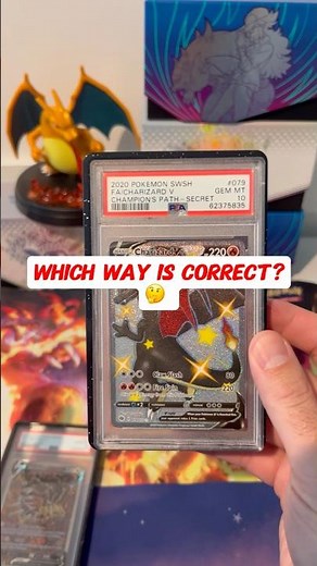 Graded Guard Installation! Which is correct? #gradedguard #tcg #shorts #pokemon