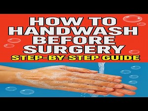 Surgical Handwashing#Operationtheatre 🏥