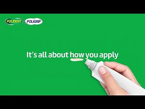 How to Apply Denture Adhesive with Super Poligrip