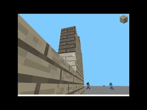 Minecraft Pre Classic rd-161348-launcher Gameplay
