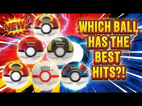Opening ALL NEW 2025 Poké Ball Tins! Repeat, Great, Ultra, Premier & Poké Ball!