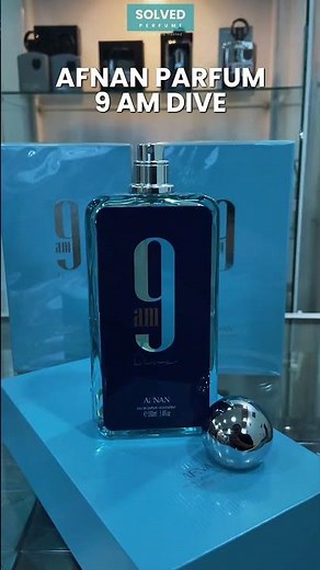 Afnan 9AM Dive: A Clean Perfume That Makes You Look Professional
