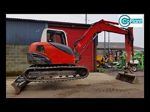 Kubota KX080-3 Demonstration Video
