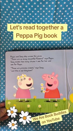 Let's read together a Peppa Pig book. Peppa's Pop-Up Unicorns 🏵️🌸🌼