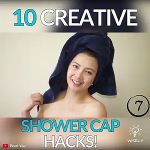 2.6K views | 10 unexpected yet clever ways to use shower caps. | Wisely | Facebook
