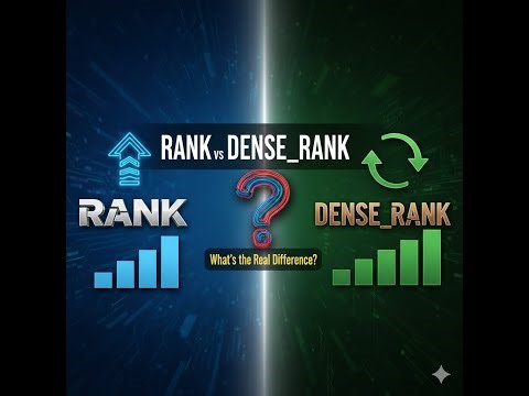 RANK vs DENSE_RANK: What’s the Real Difference?