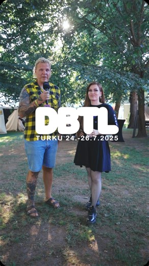 @bessofficial astuu kohta DBTL-lavalle🔥🔥❤️ Mitkä fiilikset ennen keikkaa? 📹 : @vaisanenmedia / United Festivals Oy #DBTL2025 #downbythelaituri | DBTL