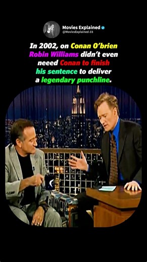 When Robin Williams Surprised Conan O'Brien 🍆😂