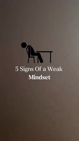297K views · 4.7K reactions | 5 Signs Of a Weak Mindset #mindset #weakminded #lifequotes #dailyquotes #quotestoliveby #quotesandsayings | Good Way Life | Facebook