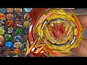 DESTRUCTION BELFYRE VS TODOS OS BEYBLADES BURST TURBO SLINGSHOCK DA COLEÇÃO PETER PLAY!