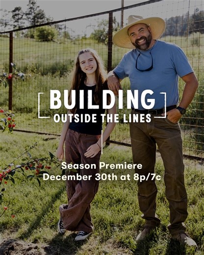 In Emmy nominated #BuildingOutsideTheLines, innovative builder Jared "Cappie" Capp transforms unexpected objects into beautifully designed structures with the most creative person he knows--his teenage daughter, Alex. Catch the season premiere of #BuildingOutsideTheLines Tuesday, December 30th at 8p/7c on Magnolia Network and stream next day on HBO Max and discovery ! | Magnolia Network