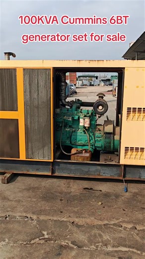 100KVA Cummins 6BT Generator Set for Sale