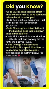 Hospitals Emergency code you don't know you need.