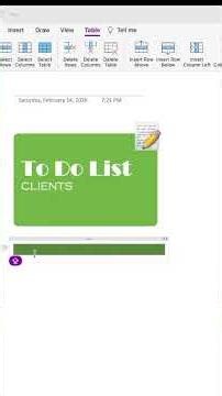 📝Green Weekly Planner in OneNote