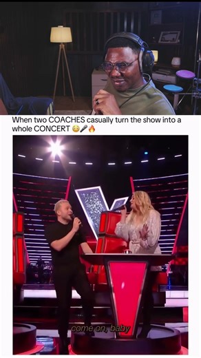 When The Coaches decides to show how it is done #thevoice #blindauditions #insane