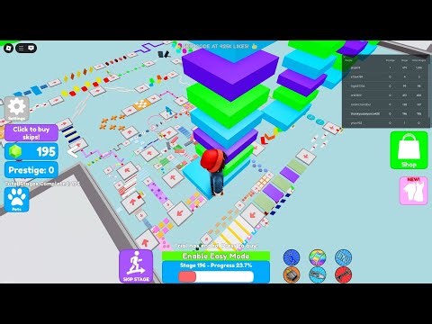 i played mega easy obby