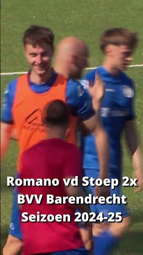 Romano van der Stoep 2 Goals BVV Barendrecht 2024-2025