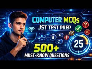 Computer Important MCQS for JST test Part 1