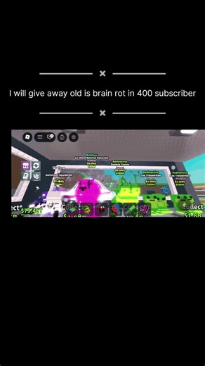 ROBLOX GIVEAWAY#Steel a brainrot