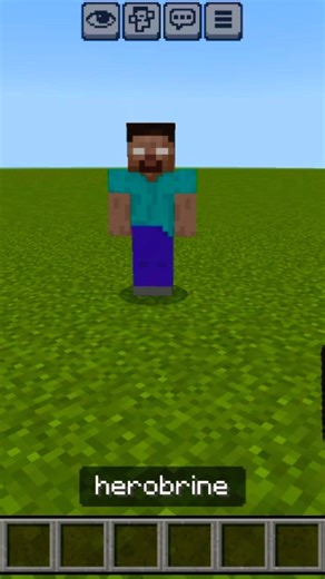 Herobrine and null clash || #shorts #null #herobrine