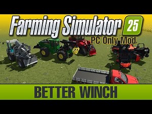 Better Winch - FS25 Mod