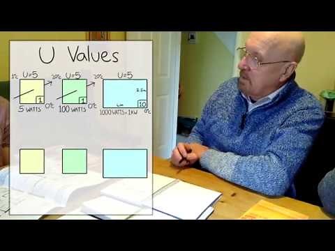 Andy Walker explains U Values - a measure of how good different materials are at conducting heat.