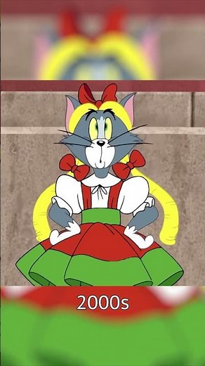 Tom and Jerry Through the Years | #cartoons #animation #tomandjerry #shorts