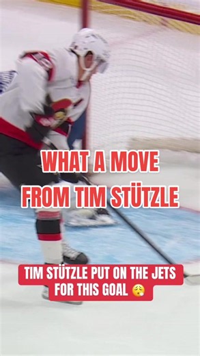 Tim Stützle highlight vs. Toronto Maple Leafs