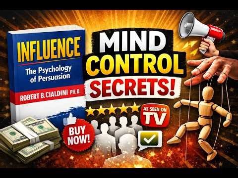 You’re Being Manipulated Every Day | Influence the Psychology of Persuasion by Robert B. Cialdini