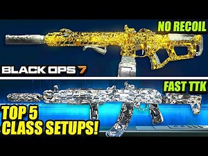 NEW TOP 5 META LOADOUTS AFTER UPDATE in BLACK OPS 7! 👑 (BO7 Best Class Setups) BO7 Best Loadouts