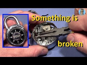 (picking 540) What's wrong with this ABUS dial combination padlock? - let's find out...