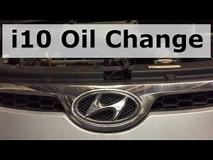 Hyundai i10 1.2 Oil Change