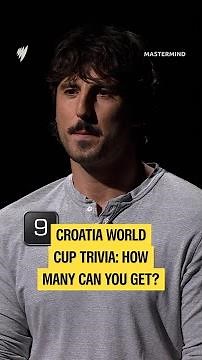 This one's for all the Croatia football fans... Mastermind Australia | Watch on SBS On Demand